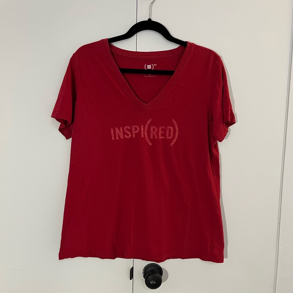 GAP RED cotton tshirt